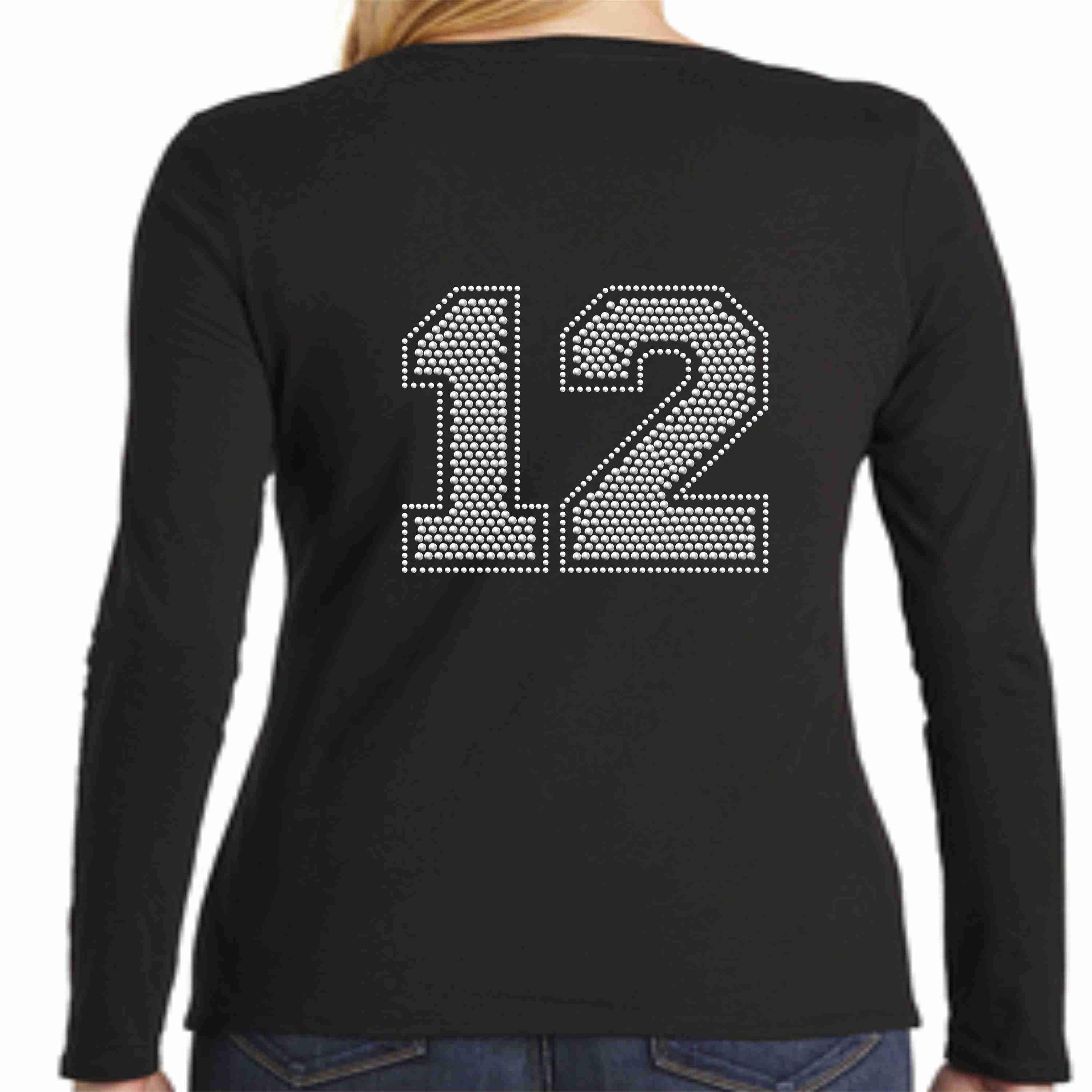 Add on- Add a number(s) to the back of your shirt Add On Becky's Boutique